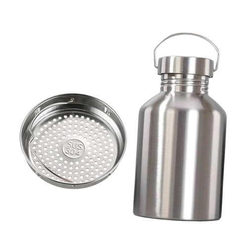 Borraccia acciaio inox 2 - in, da