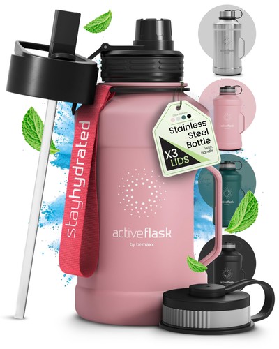 Borraccia acciaio inox - in,