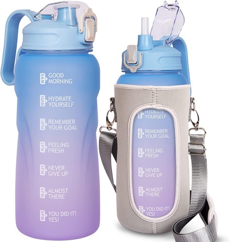 Litro bottiglia acqua senza - bottiglia,